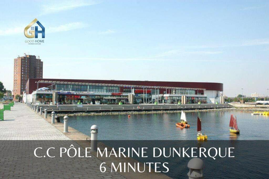 Coudekerque-Branche Villa Marine*La Capitainerie מראה חיצוני תמונה